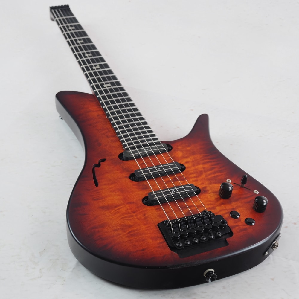 Headless guitar bridge manne1